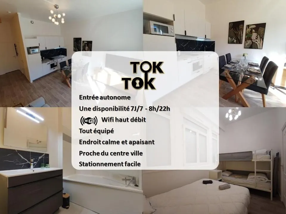 Appartement 1Ch Moderne Plein Centre Tok Tok S1 Seclin Apartment